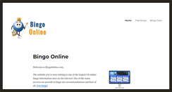 Desktop Screenshot of bingoonline.com